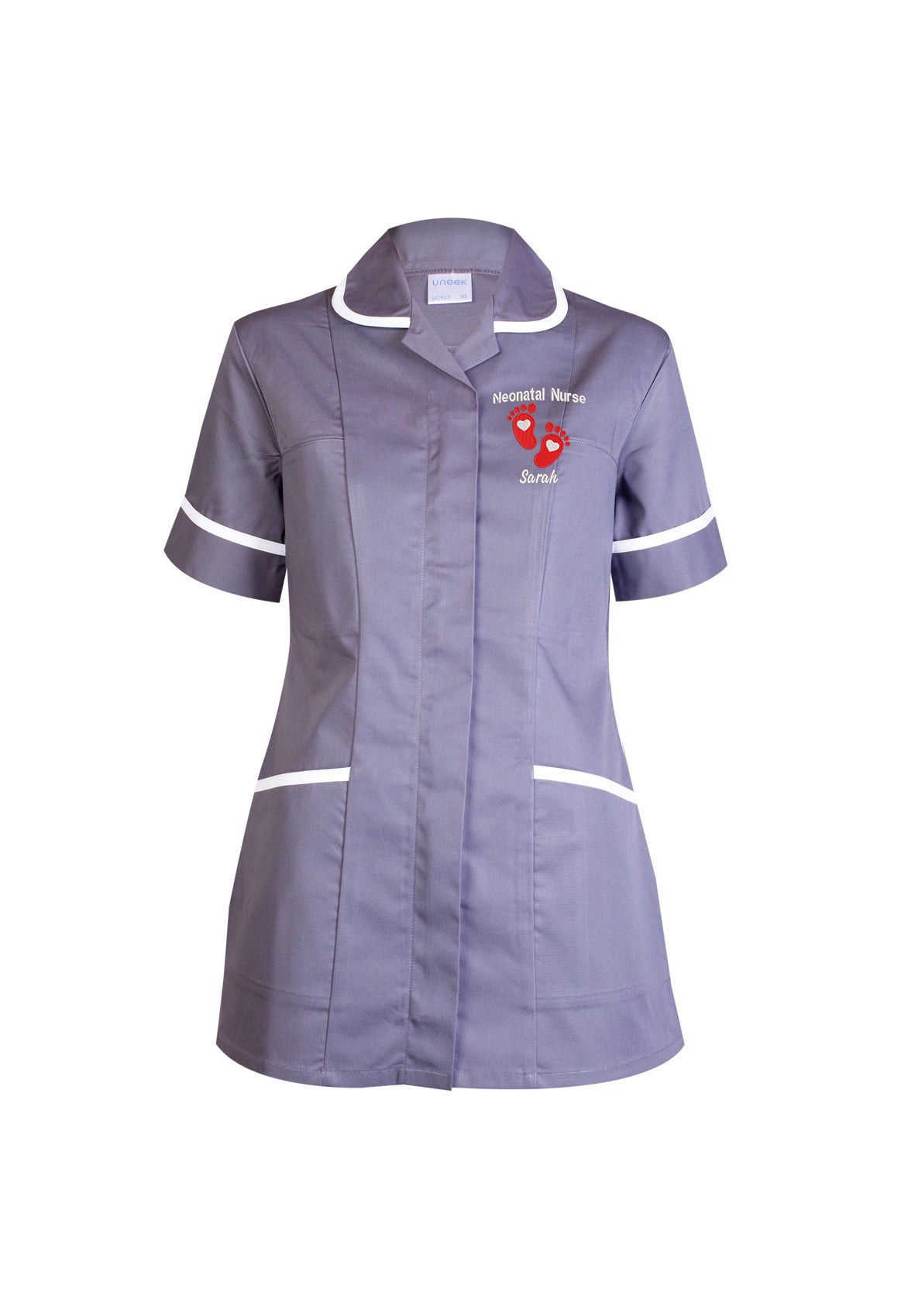 Ladies Neonatal Nurse Grey Tunic