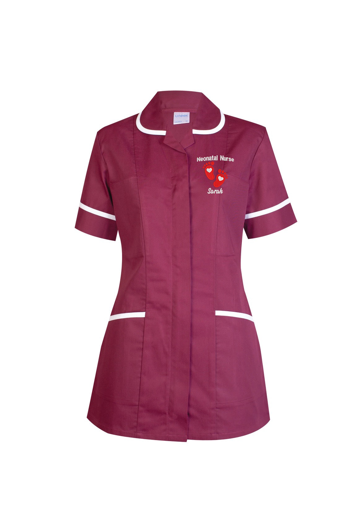 Ladies Neonatal Nurse Maroon Tunic
