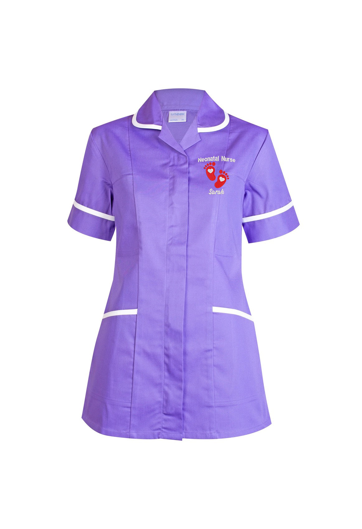 Ladies Neonatal Nurse Purple Tunic