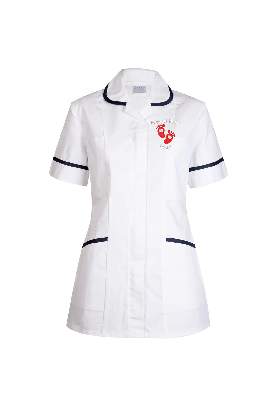 Ladies Neonatal Nurse White Tunic