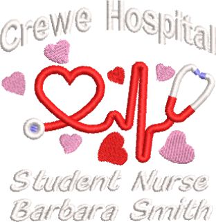 Nhs Student Nurse Fleece with Heart