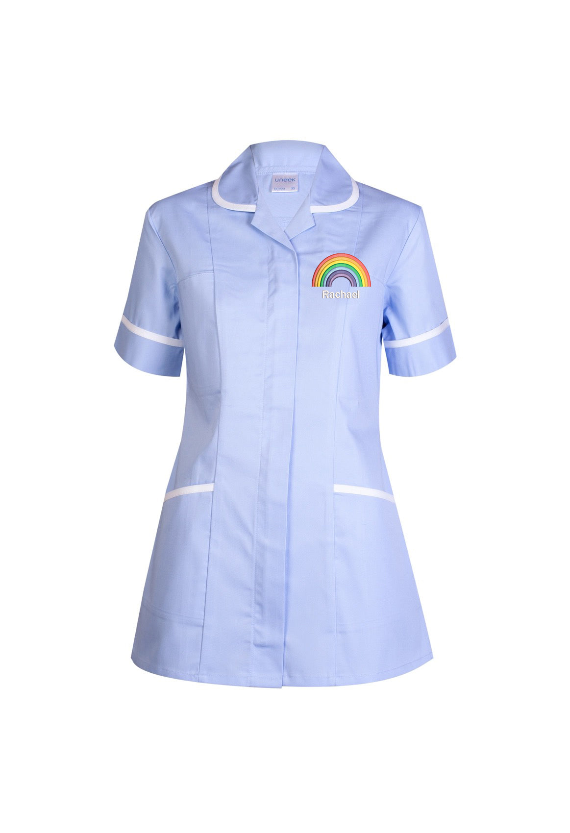 Ladies NHS Rainbow Sky Blue Tunic