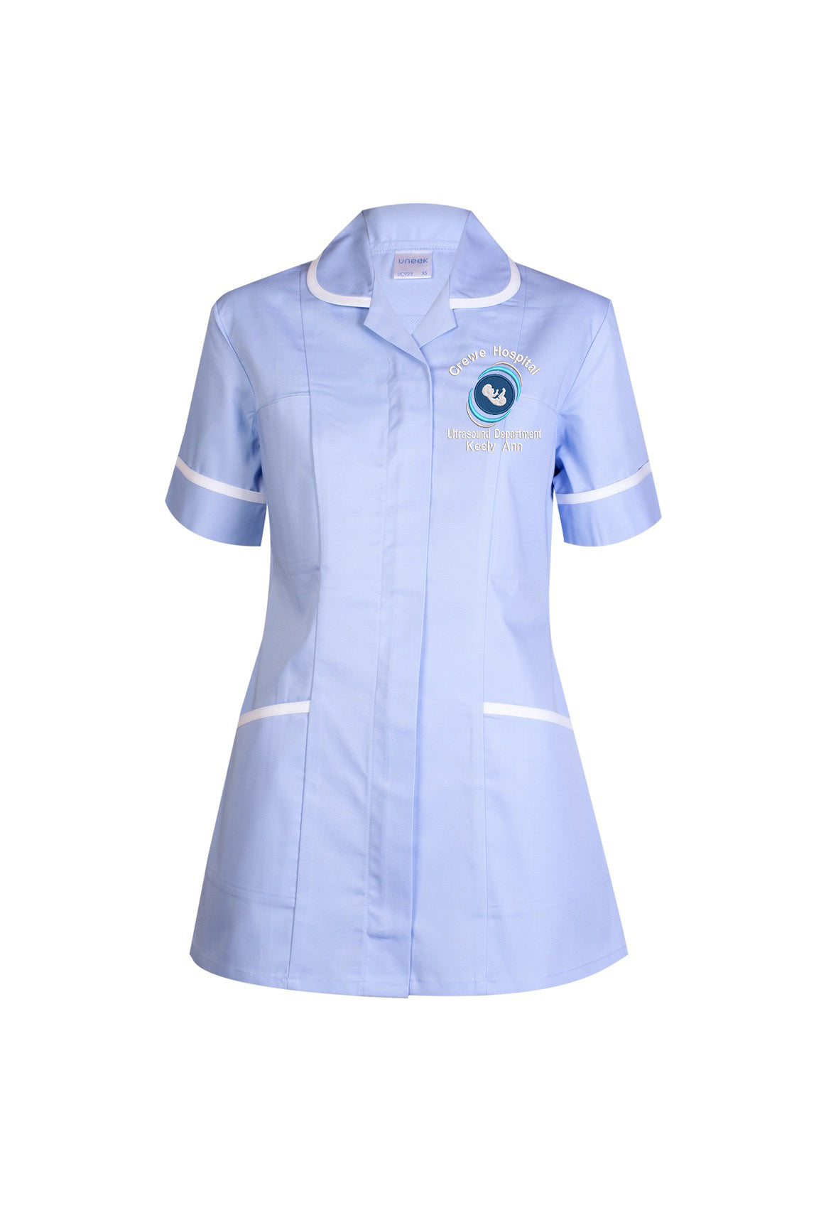 Nhs Ultrasound Sky Blue Tunic
