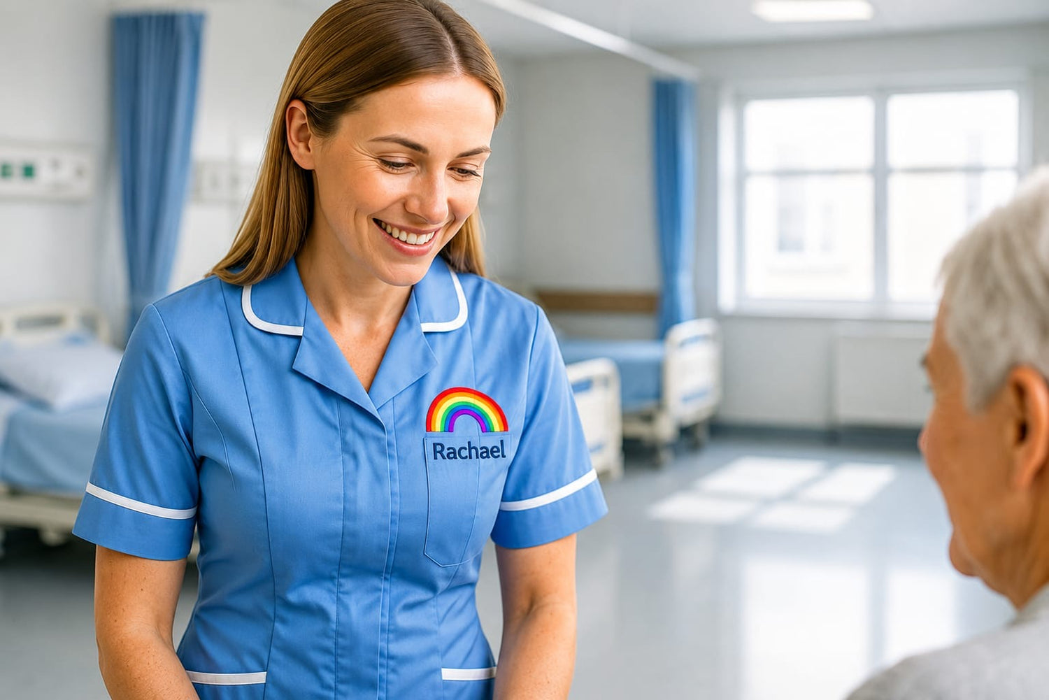 NHS Rainbow Embroidered Clothing