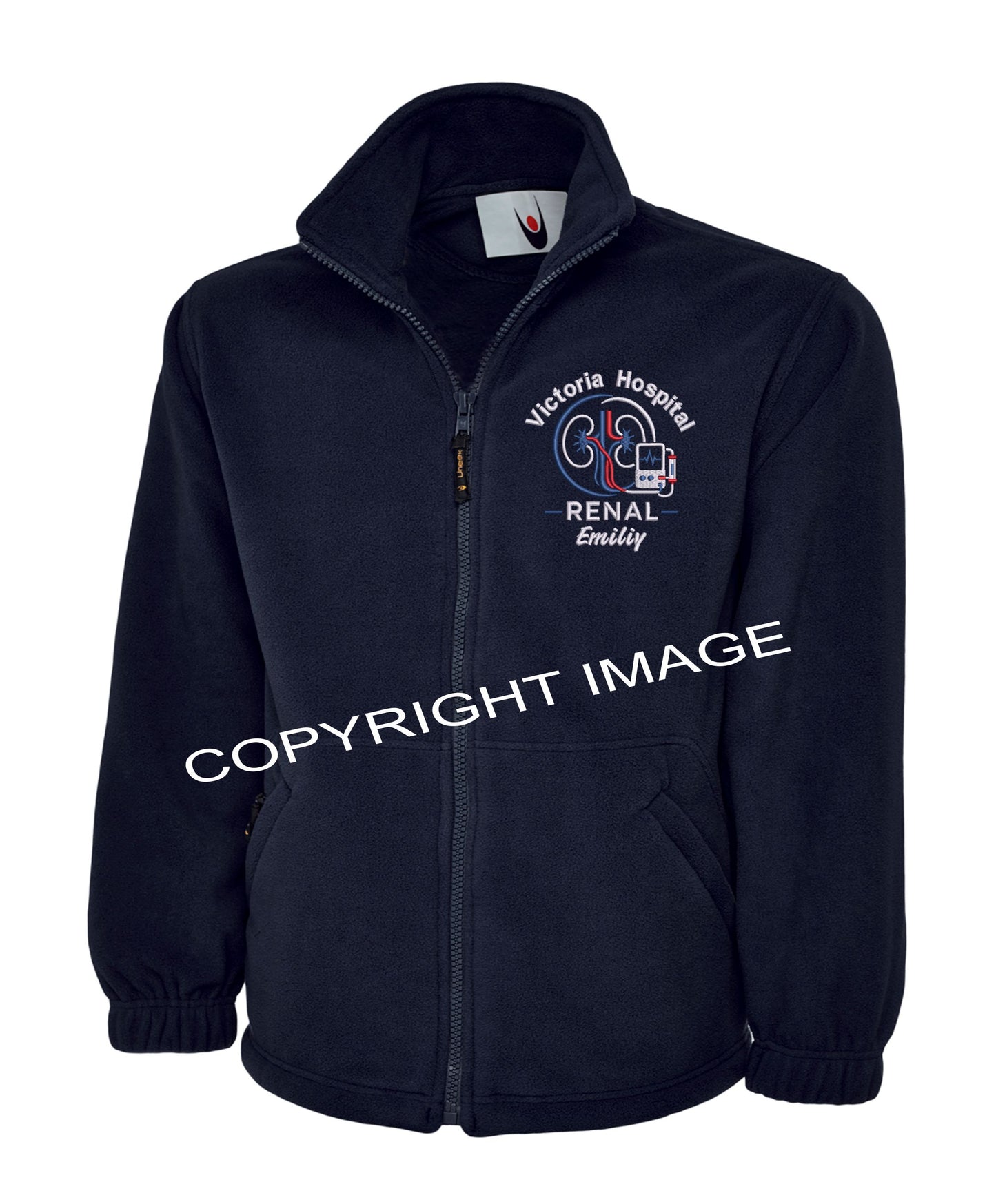 Renal Fleece UK | Personalised Embroidered NHS Fleece