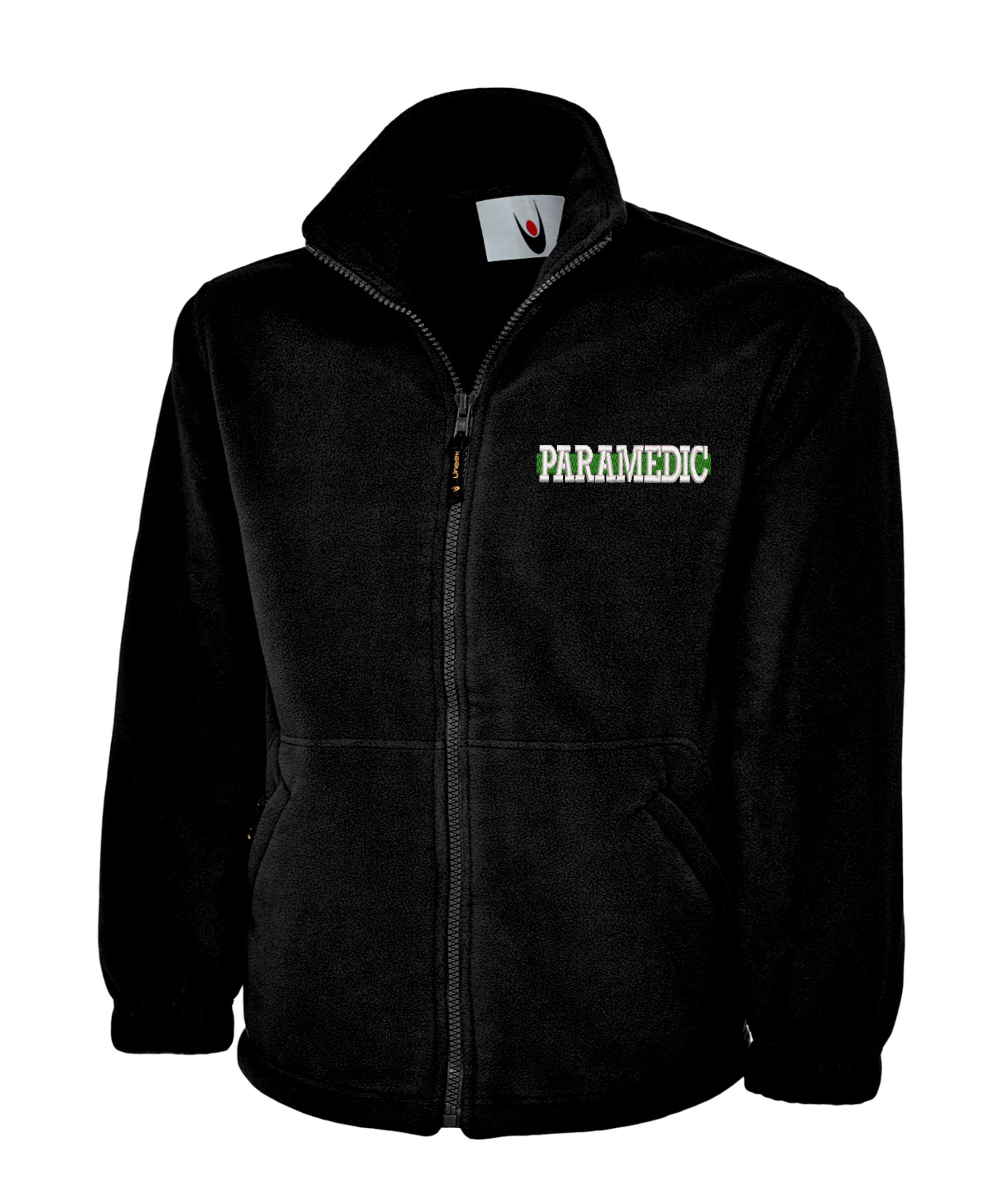 NHS Ambulance Service Green Line Paramedic Fleece | Personalised