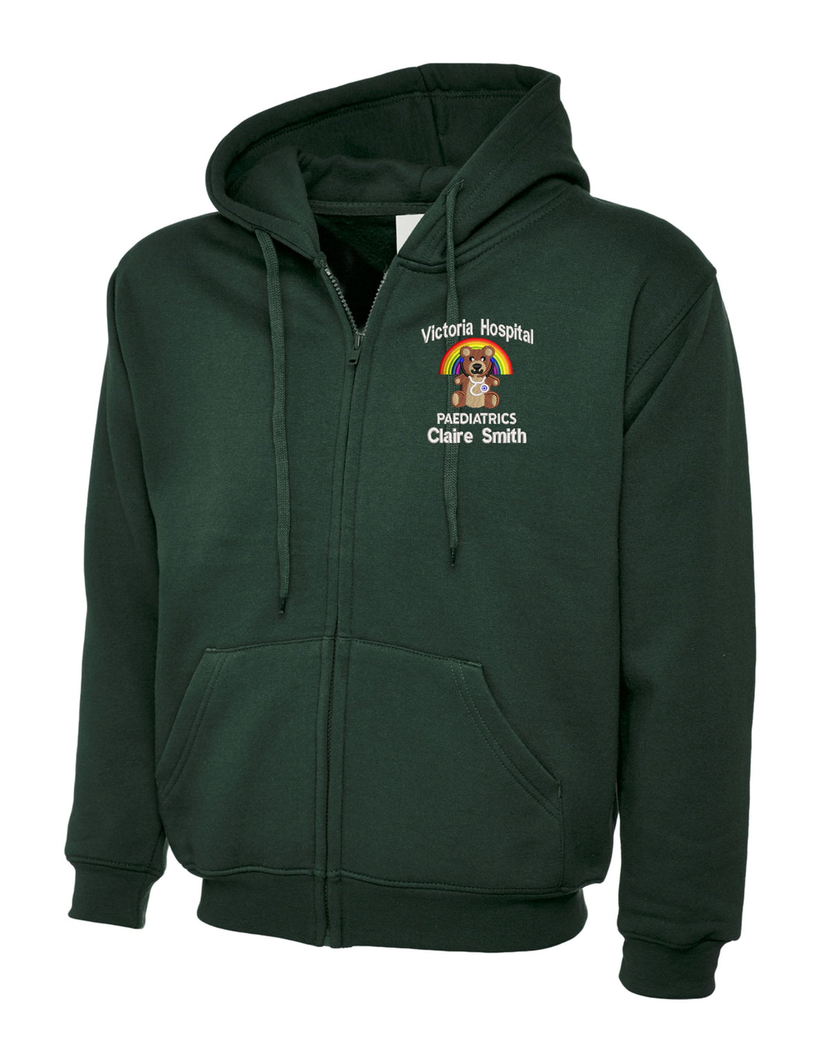 paediatrics green hoodie