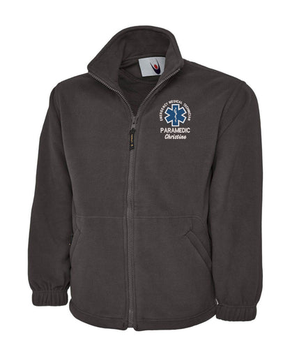 Paramedic Fleece Jacket | Embroidered NHS & Ambulance Uniform UK