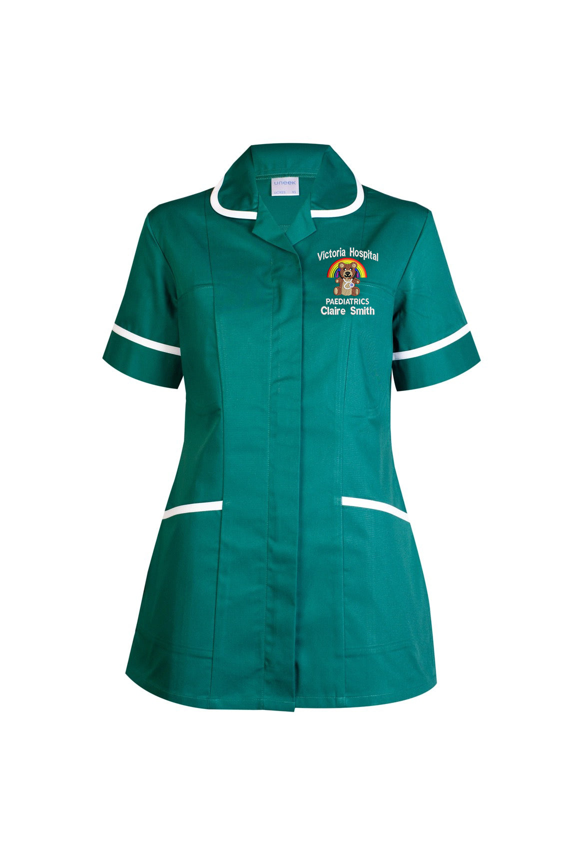 Ladies Paediatrics Green Tunic