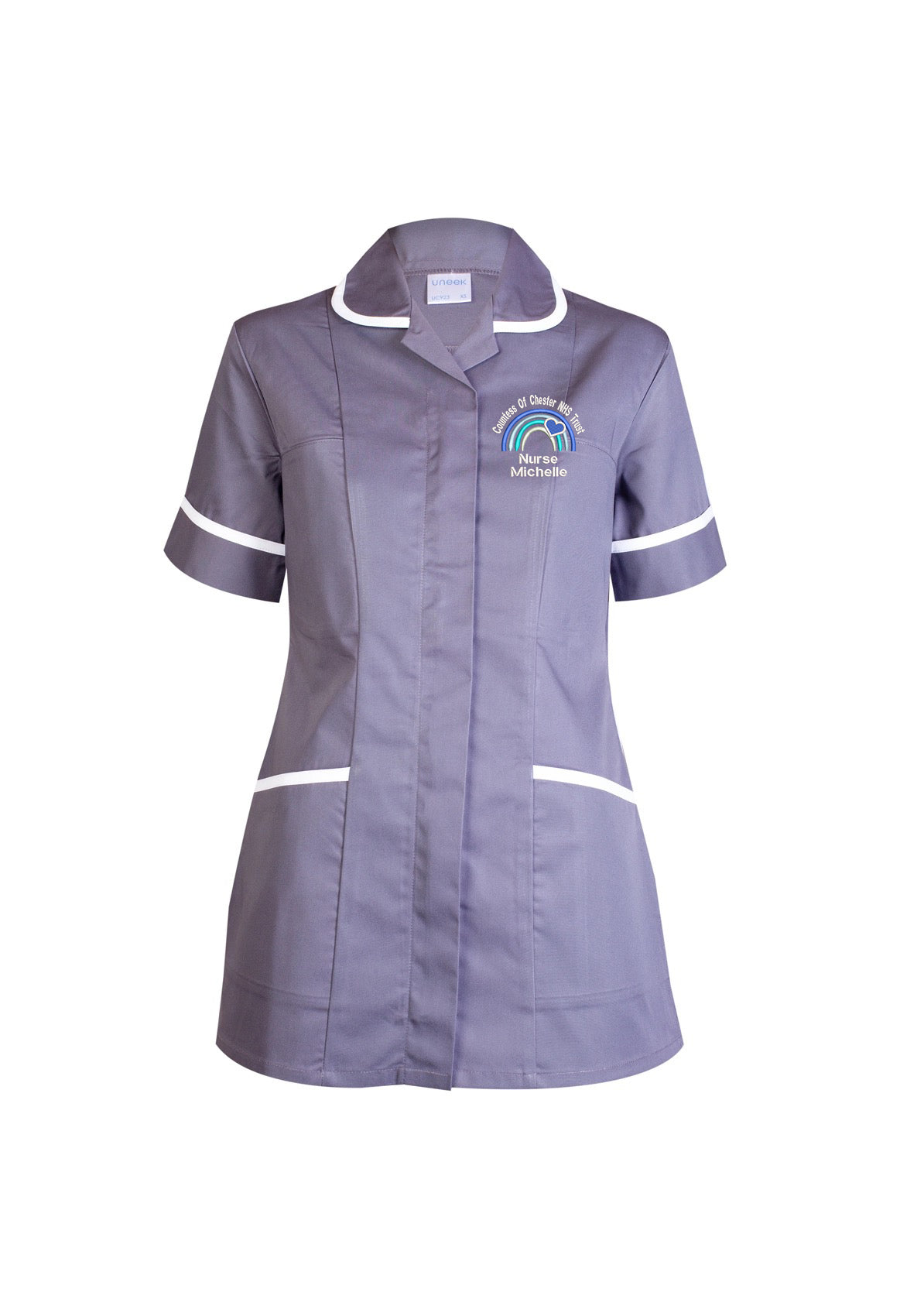 Ladies Nurse Grey Tunic
