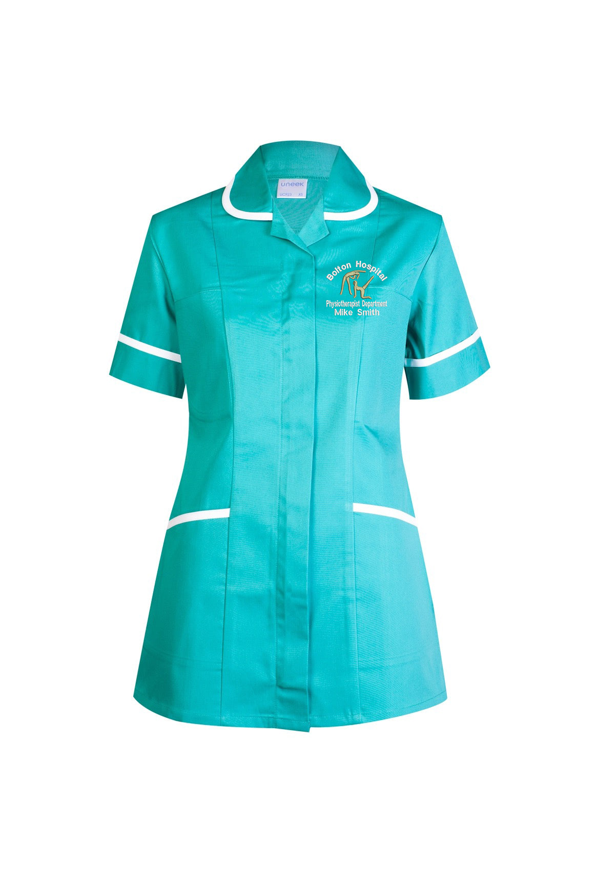 Ladies Physiotherapist Emerald Tunic