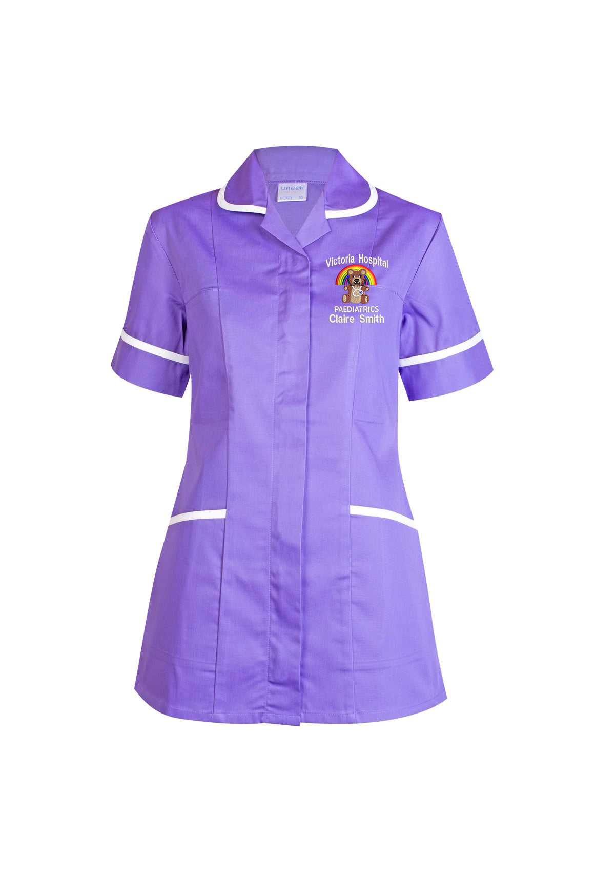 Ladies Paediatrics Purple Tunic