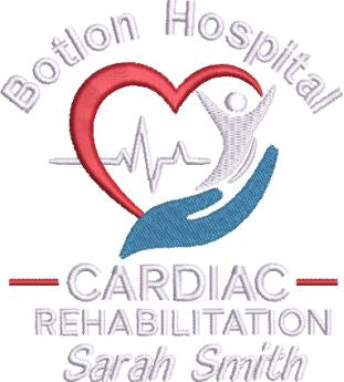 Cardiac Rehabilitation Zipped Hoodie | Personalised NHS Clothing UK
