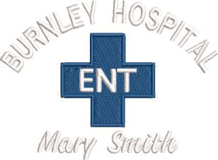 E.N.T. Fleece Jacket | Personalised Embroidered NHS Uniform UK