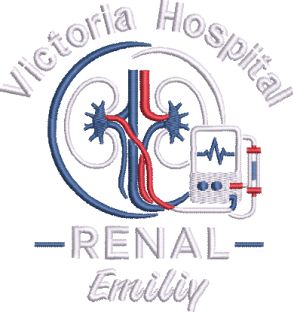 Renal Zipped Hoodie UK | Personalised Embroidered NHS Hoodie