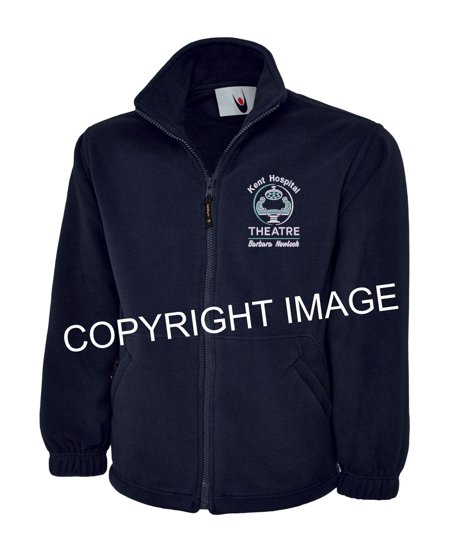 Theatre Fleece UK | Personalised Embroidered NHS Fleece