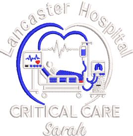 Critical Care Zipped Hoodie | Personalised Embroidered NHS Clothing UK