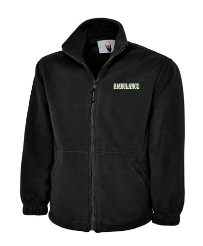 NHS Ambulance Service ,Green Line Ambulance ,Embroidered  Fleece
