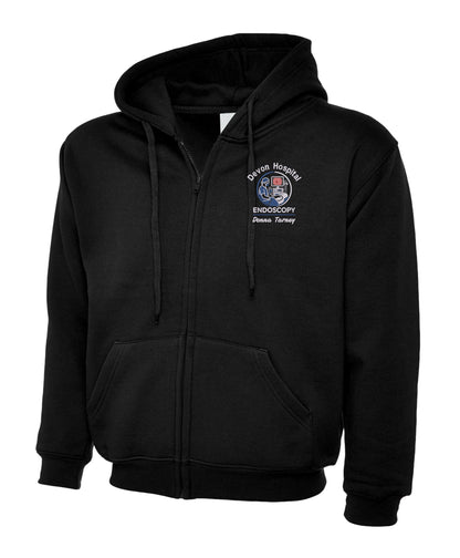 Endoscopy Zipped Hoodie UK | Personalised Embroidered NHS Hoodie