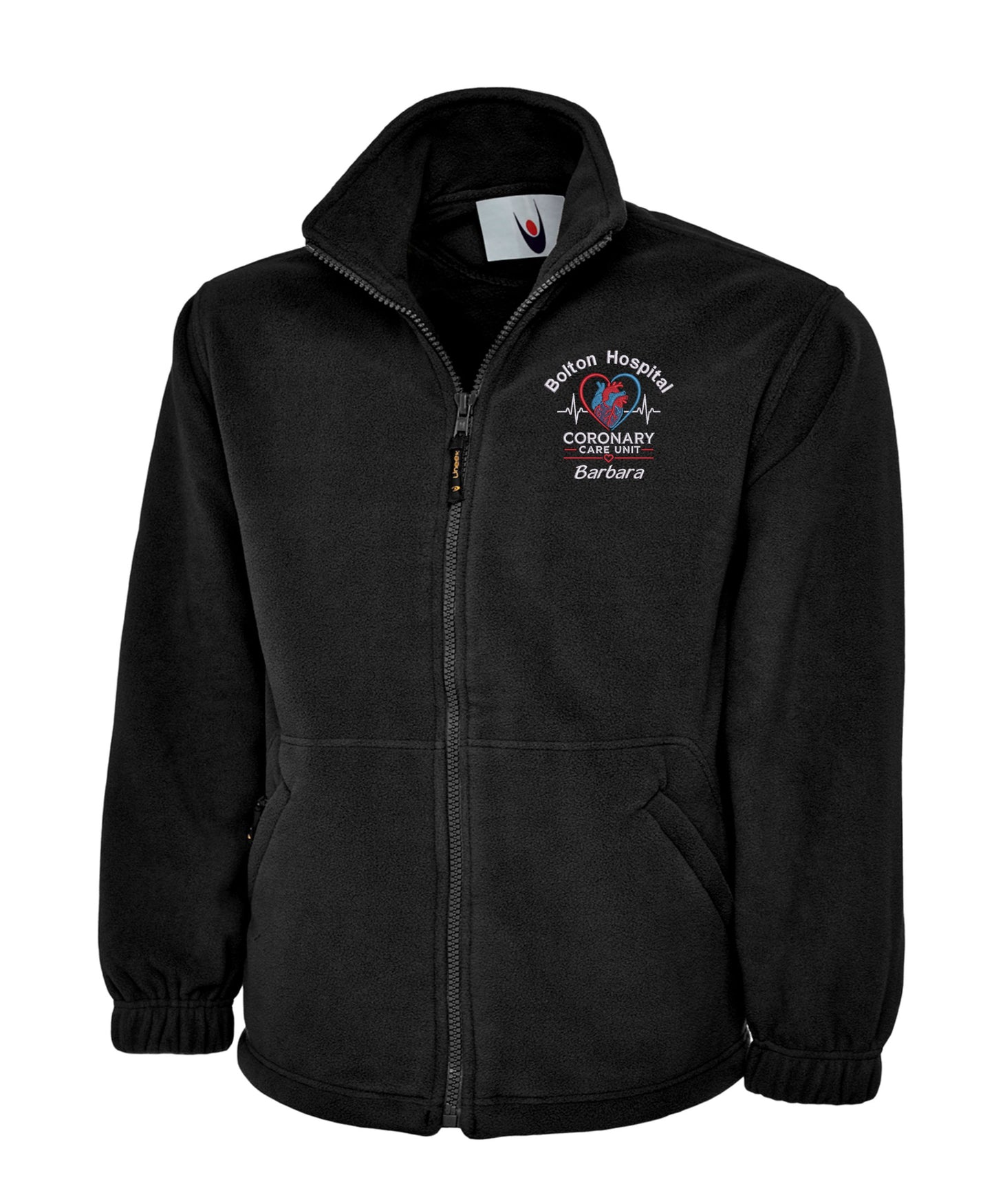 Coronary Care Unit Fleece | Personalised Embroidered NHS Fleece UK