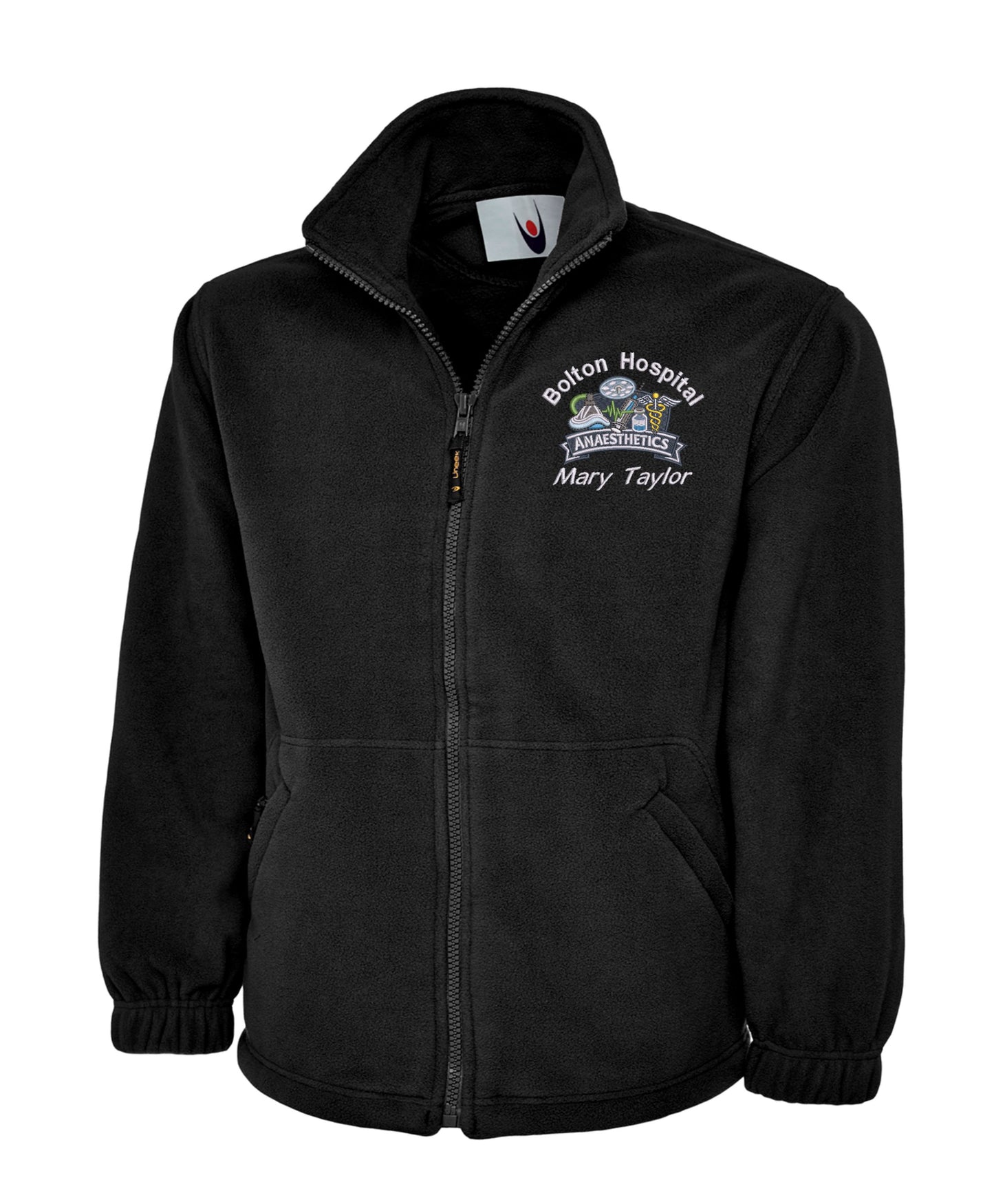 Anaesthetics Fleece | Personalised Embroidered NHS Clothing UK