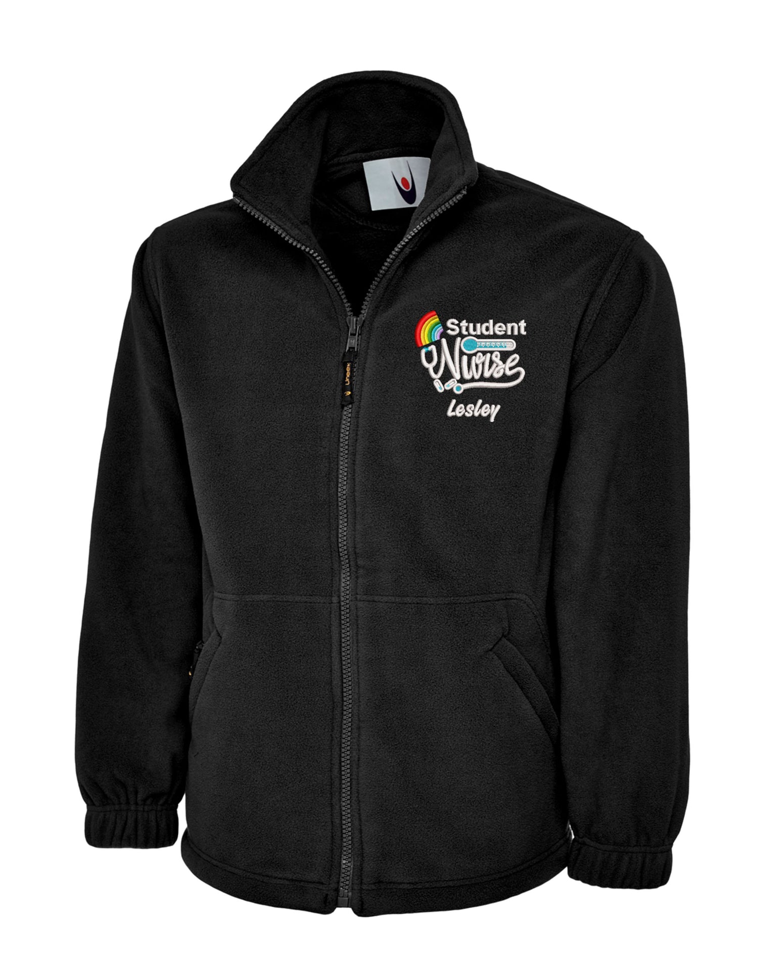 student nurse black fleece