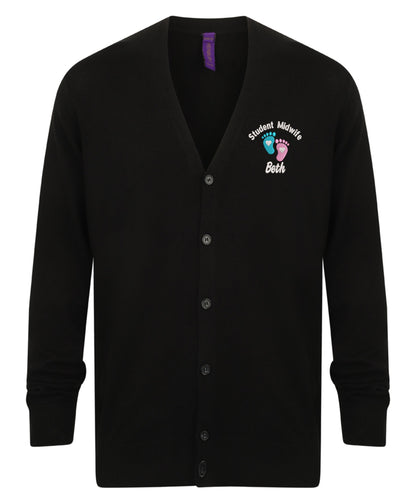 NHS Student Midwife  Henbury Cardigan – Personalised Embroidered Healthcare Workwear | Nurses & NHS Staff (Copy)
