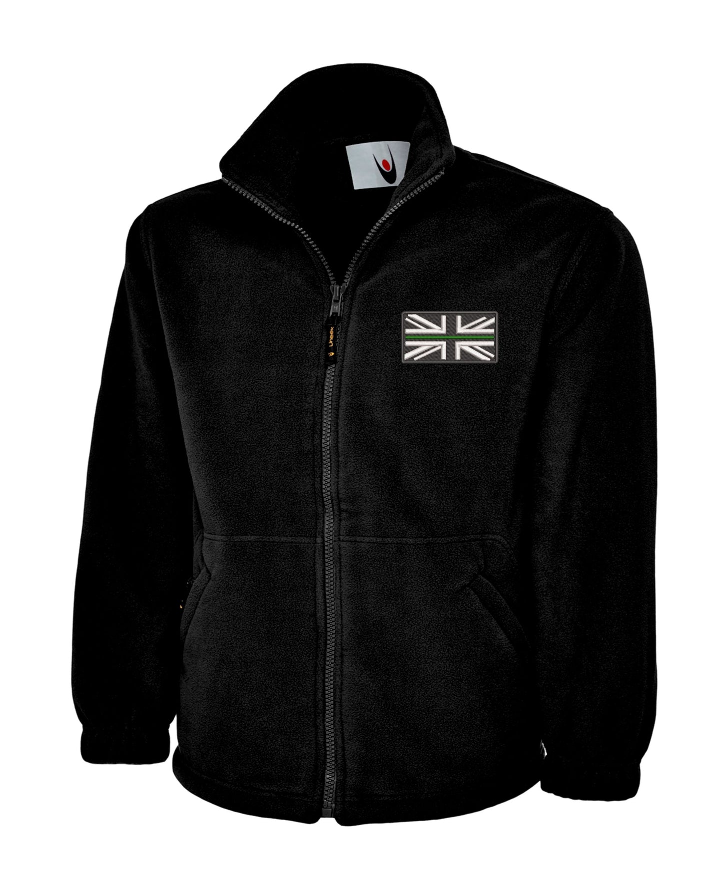 Ambulance Service Green Line Embroidered fleece
