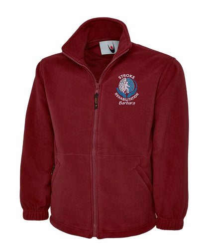 Stroke Rehabilitation Fleece | Personalised Embroidered NHS Clothing UK