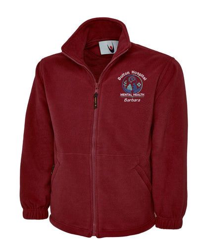 Mental Health Fleece | Personalised Embroidered NHS Uniform UK