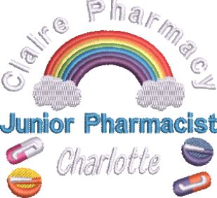 Junior Pharmacist Fleece Jacket | Personalised Embroidered NHS Pharmacy Uniform UK