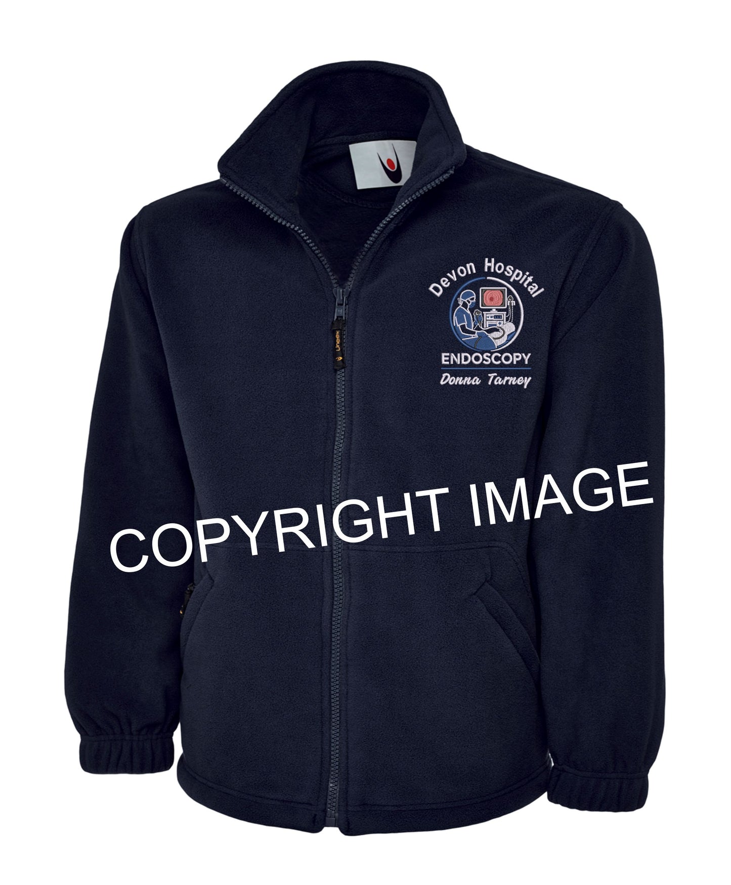 Endoscopy Fleece UK | Personalised Embroidered NHS Fleece