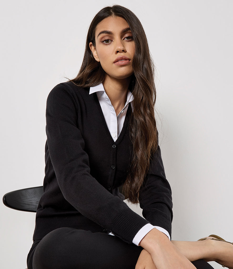 NHS Scotland Embroidered Ladies Cardigan – Personalised Healthcare Uniform | V-Neck Workwear