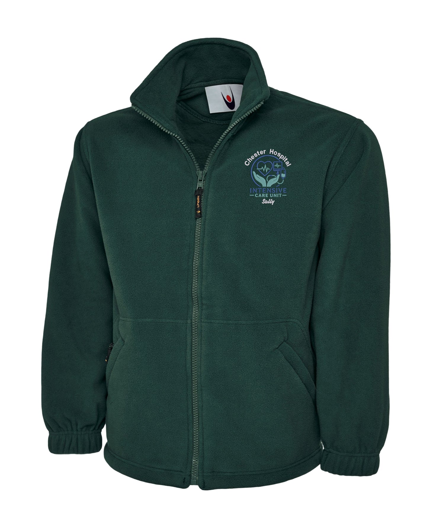 Intensive Care Fleece | Personalised Embroidered NHS Uniform UK