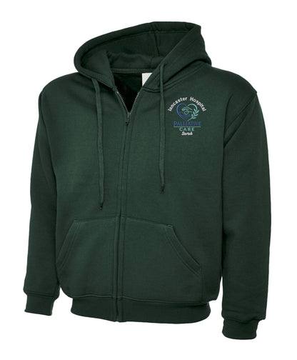 Palliative Care Zipped Hoodie | Personalised Embroidered NHS Clothing UK
