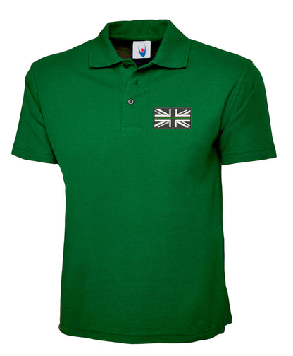 Ambulance Service  Green Line Embroidered Men's Polo Shirt