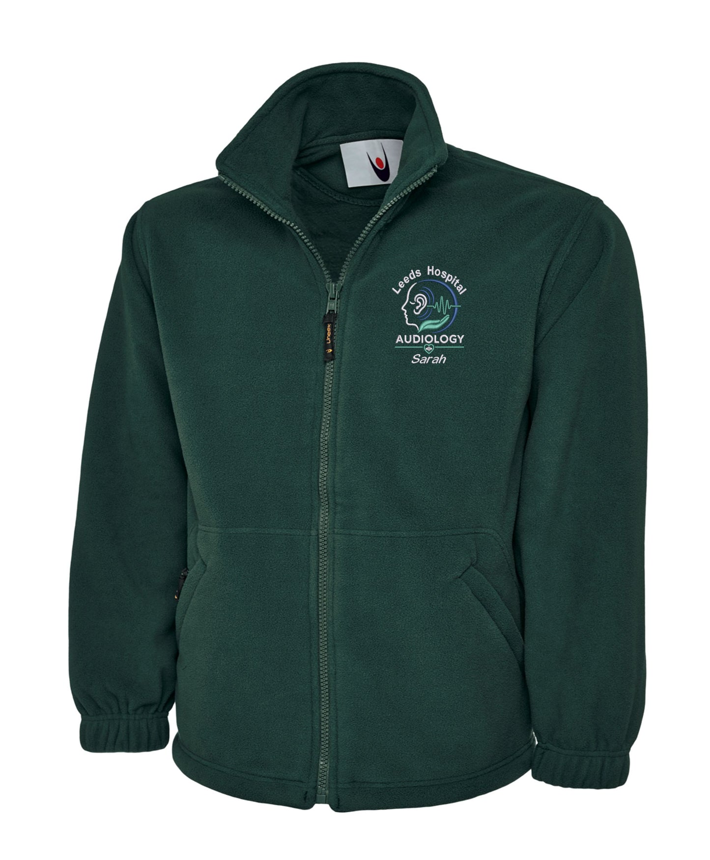 Audiology Fleece Jacket | Personalised Embroidered NHS Uniform UK