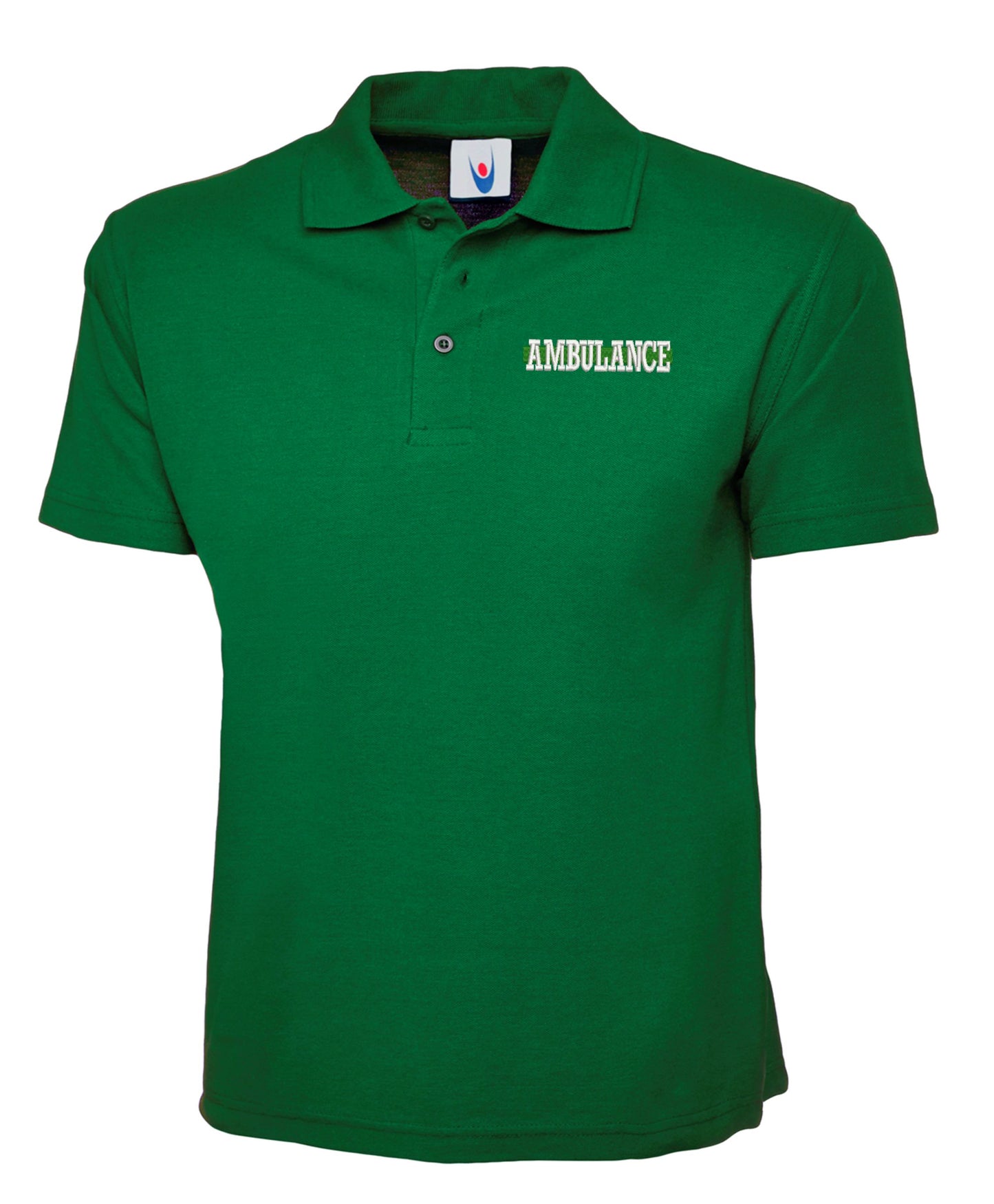 NHS Ambulance Service ,Green Line Ambulance ,Embroidered polo
