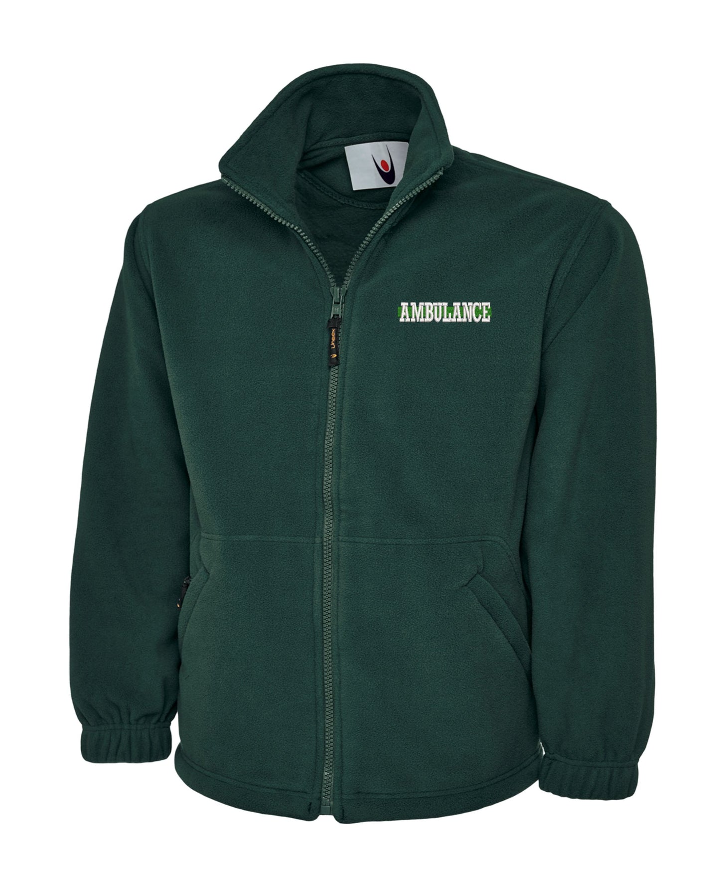 NHS Ambulance Service ,Green Line Ambulance ,Embroidered  Fleece