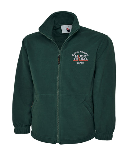Major Trauma Fleece Jacket | Personalised Embroidered Major Trauma Fleece UK