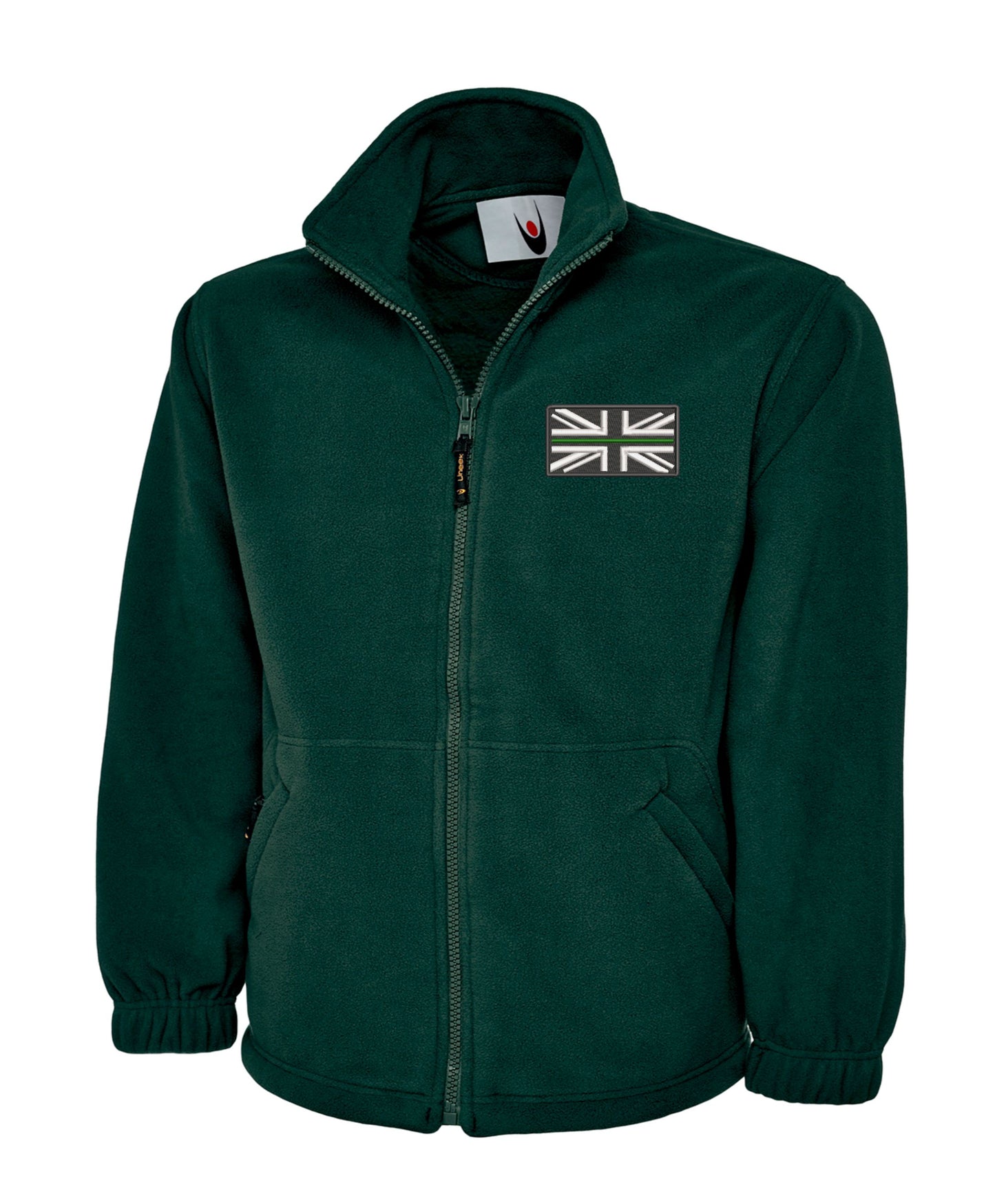 Ambulance Service Green Line Embroidered fleece