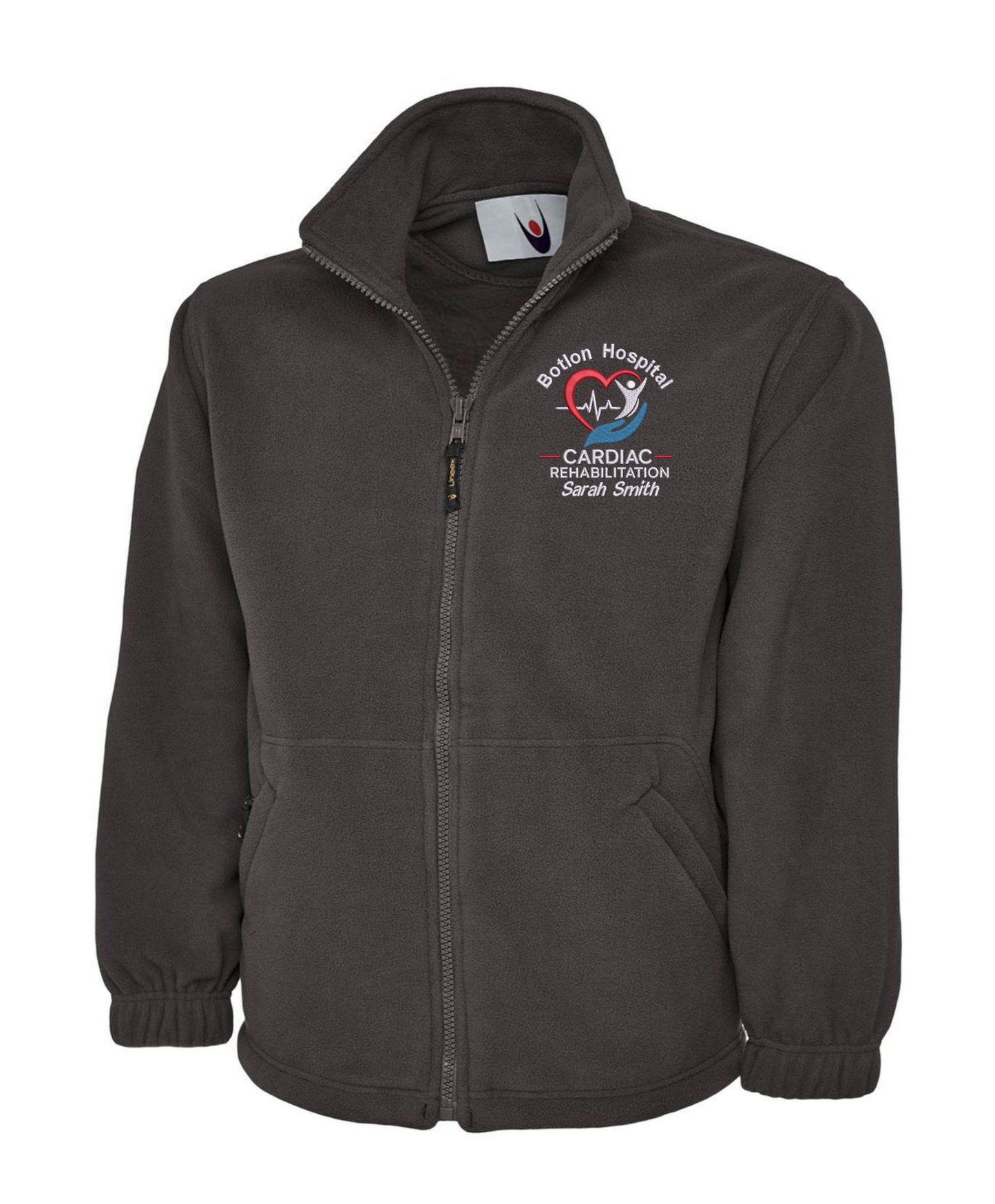 Cardiac Rehabilitation Fleece | Personalised Embroidered NHS Clothing UK