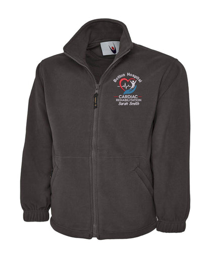 Cardiac Rehabilitation Fleece | Personalised Embroidered NHS Clothing UK