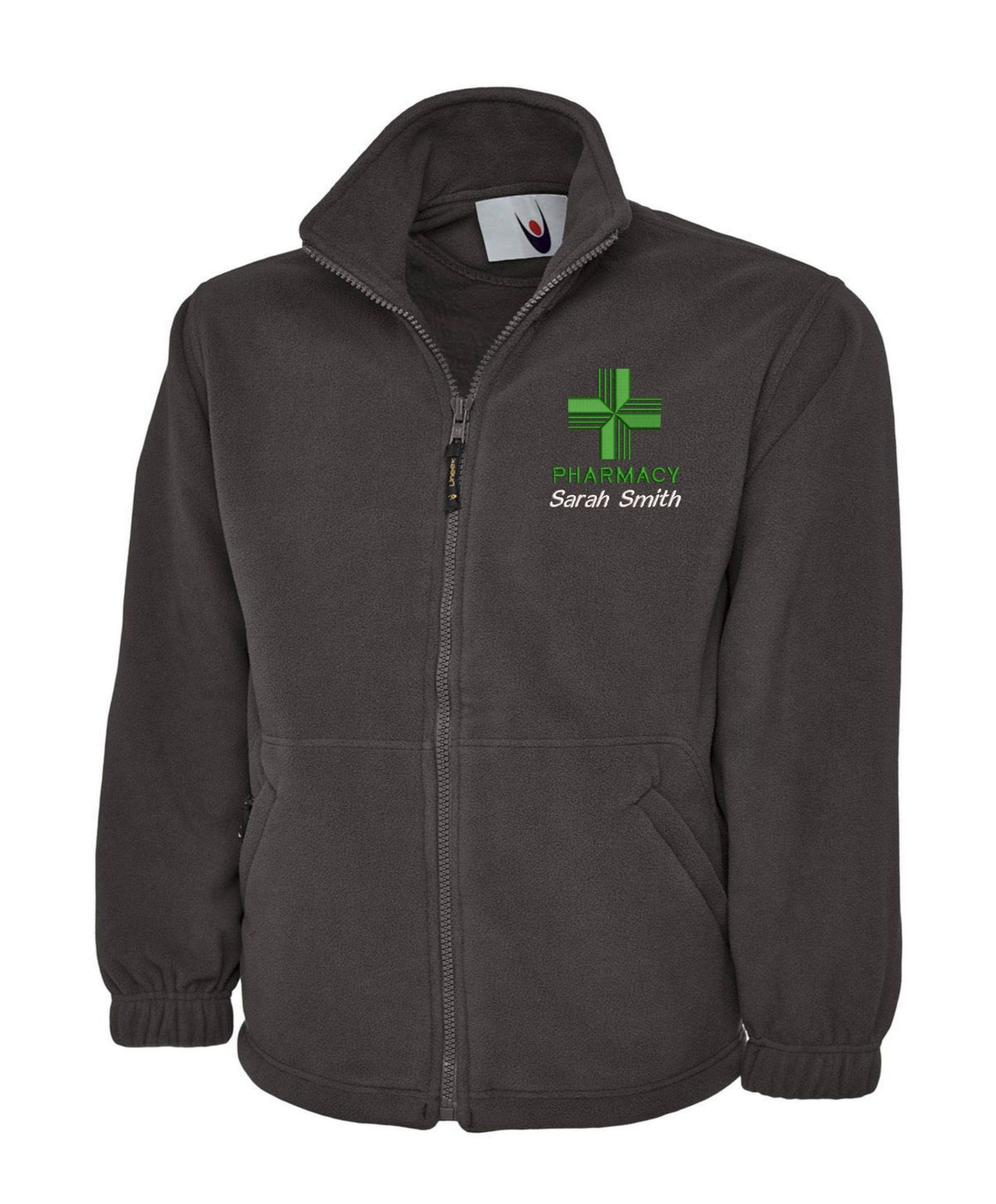 Pharmacy Uniforms UK | Personalised Embroidered Pharmacy Fleece