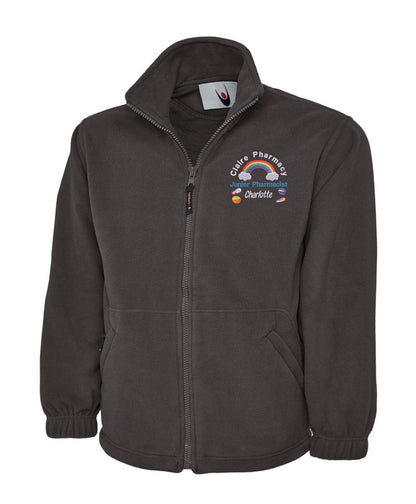 Junior Pharmacist Fleece Jacket | Personalised Embroidered NHS Pharmacy Uniform UK