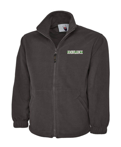 NHS Ambulance Service ,Green Line Ambulance ,Embroidered  Fleece
