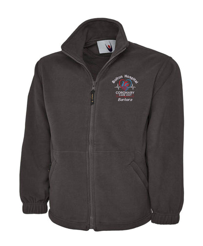 Coronary Care Unit Fleece | Personalised Embroidered NHS Fleece UK