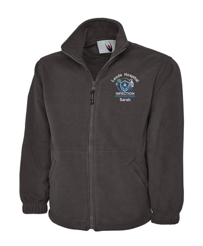 Infection Prevention Fleece | Embroidered NHS Infection Control Clothing UK