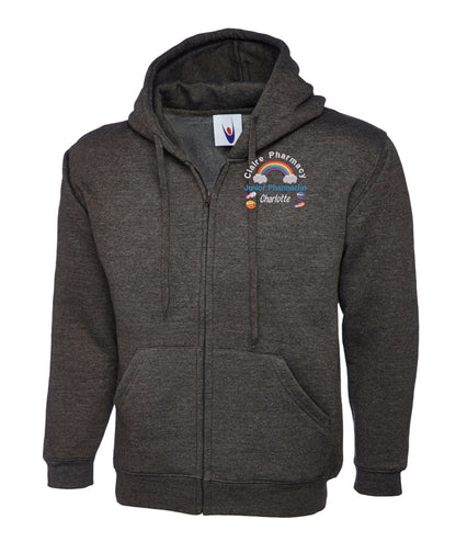 Junior Pharmacist Zipped Hoodie | Personalised Embroidered NHS Pharmacy Uniform UK