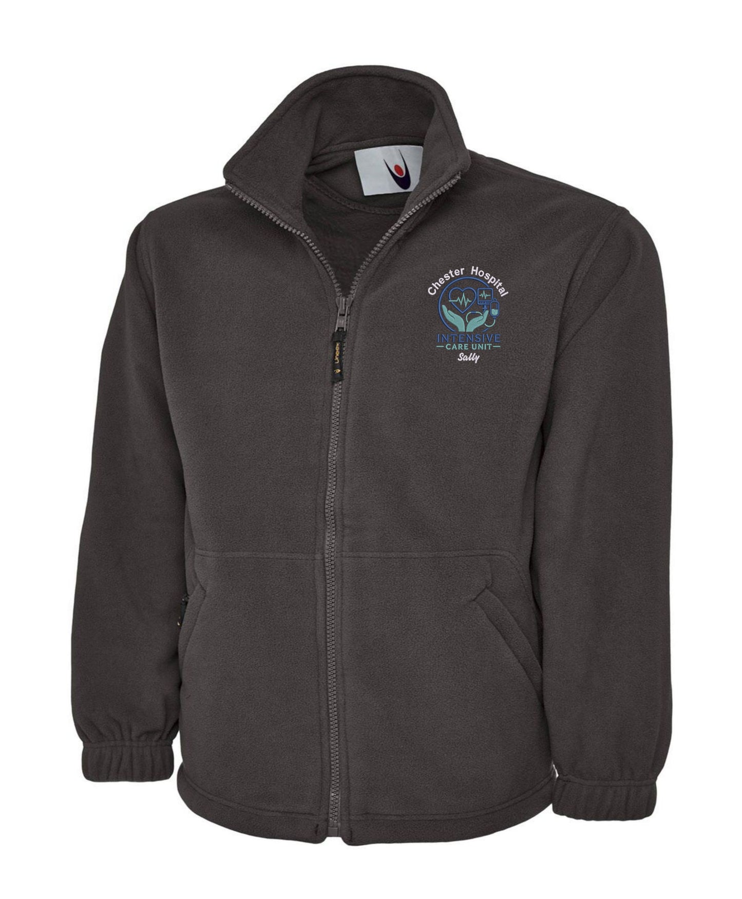 Intensive Care Fleece | Personalised Embroidered NHS Uniform UK
